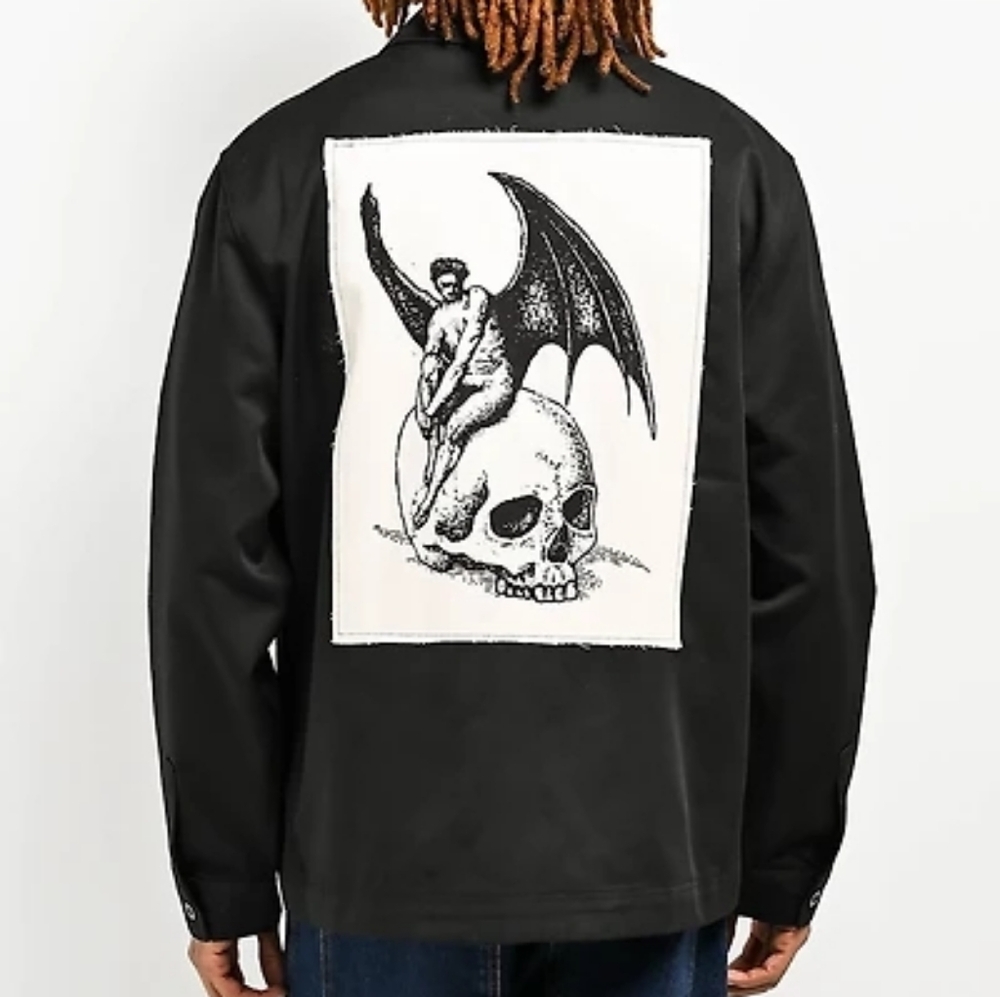 Welcome Nephilim Black Work Shirt Size Medium